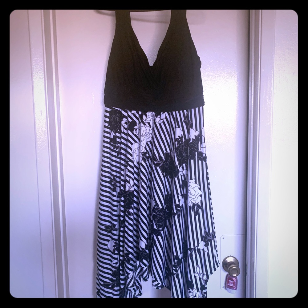 Black and white Dress